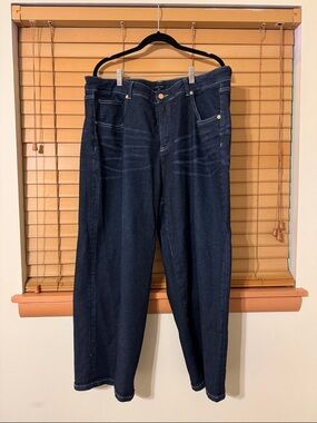 Universal Standard Indigo Wide-Leg Jeans